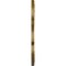 Ekena Millwork Flower Ceiling Medallion (Fits Canopies up to 6 1/4"), Hand-Painted Gold, 29"OD x 3 5/8"ID x 1 3/8"P CM29FWGLS - alternate 2